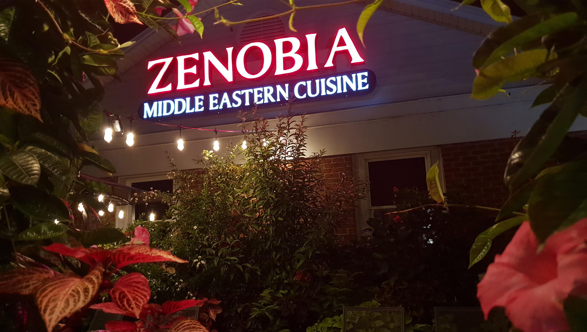 Zenobia LED Sign